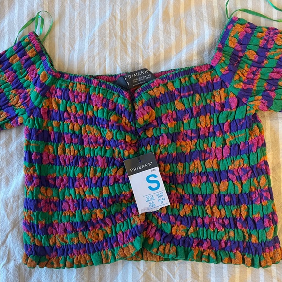 #PRIMARK - SUMMER CROPPED TOP - Picture 1 of 3